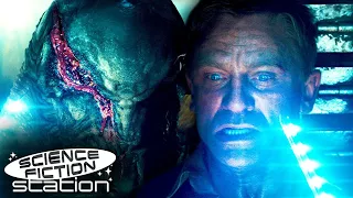 Blowing Up The Alien Ship (Final Battle) | Cowboys & Aliens (2011) | Science Fiction Station
