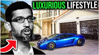 Who is Sundar Pichai | Life Of ALL Billionaires & Rich Lifestyles (PART 6)