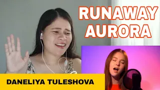 DANELIYA TULESHOVA ( RUNAWAY AURORA ) -  ORDINARY SINGER REACTION