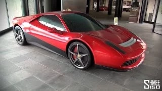 Pininfarina Showroom Tour - Ferrari SP12-EC, Sintesi and more