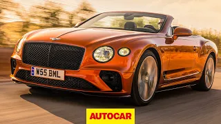 Bentley Continental GT Speed Convertible 2021 review - 208mph luxury drop-top driven - Autocar