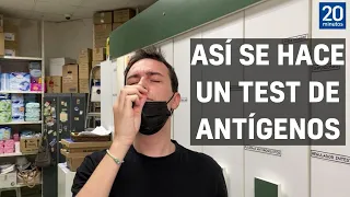 Cómo se realiza correctamente un test de antígenos de autodiagnóstico