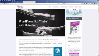 How to Update WordPress to 5.0 "Gutenberg"