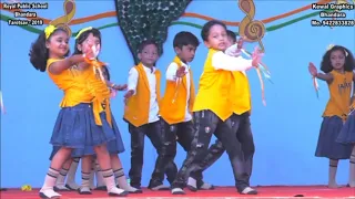 Part:- 2 | 2nd Standard Students Dance in Tarotsav 2019 | Royal Public School Bhandara