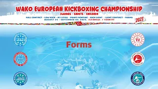 Forms Thursday WAKO European Championships 2023