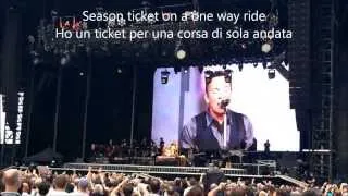 Highway To Hell - Sub Ita - Bruce Springsteen & Eddie Vedder  (best-audio)