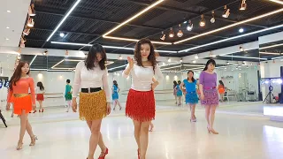 Señorita Bachata (Beginner) teach line dance | Withus Korea