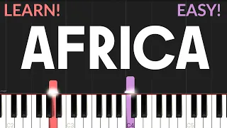 Africa - Toto | EASY/MEDIUM Piano Tutorial