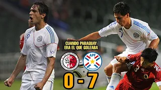 La MAYOR GOLEADA de PARAGUAY en su HISTORIA | Hong Kong 0-7 Paraguay (Amistoso 2010)