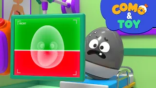 Como | X-Ray | Learn colors and words | Cartoon video for kids | Como Kids TV