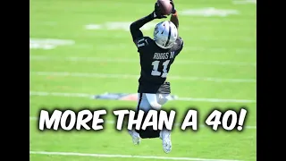 Henry Ruggs Is A LOT Better Than What The Stat Sheet Shows: Las Vegas Raiders Film Study