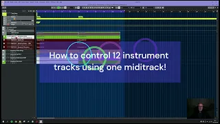 How to control several VSTi's modulation-CC using only one miditrack in Cubase 11