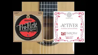 D'Addario EJ45 VS Knobloch Actives Q.Z. nylon (300ADQ)