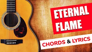 ETERNAL FLAME 🎸 The Bangles | CHORDS AND LYRICS | Guitar Cover