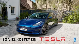 Tesla Model 3 Performance - monatliche KOSTEN!