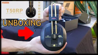 Fostex T50RP 50th Anniversary Edition Headphones Unboxing [4K/60]