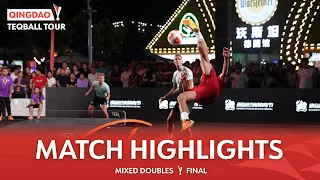 Teqball Tour - Qingdao | Mixed Doubles, Finals | Highlights