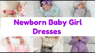 Newborn Baby Girl Dress | Baby Girl Dress | How to dress a newborn baby girl @outfitideaswithmannat