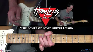 Huey Lewis and The News - The Power of Love Guitar Lesson
