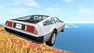 Realistic Cliff Drops #25 - BeamNG Drive Crashes | CrashBoomPunk
