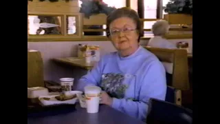 1991 HARDEES Commercial (KFC Throwdown)