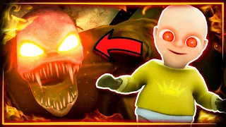 ИСТИННЫЙ ОБЛИК МАЛЫША В ЖЕЛТОМ! ФИНАЛ! 🔥 The Baby In Yellow 1.4 - The White Rabbit update #2