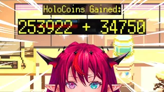 Farming Coins is SO EASY with IRyS in Holocure 0.5!