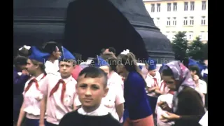 1960s Visiting Tsar Bell and Scenes around Moscow, Russia (former Soviet Union)