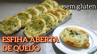 ESFIHA ABERTA DE QUEIJO SEM GLÚTEN | ÓTIMA OPÇÃO PARA O LANCHE | FAÇA E VENDA RENDA EXTRA