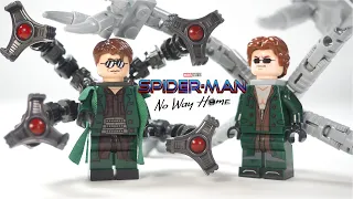 LEGO Spider-Man No Way Home Final Battle Doctor Otto Octavius Unofficial Lego Minifigures Comparison