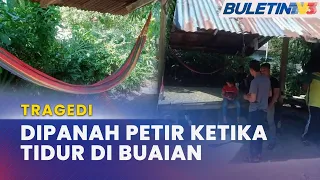 TRAGEDI | Lelaki Maut Dipanah Petir Ketika Tidur