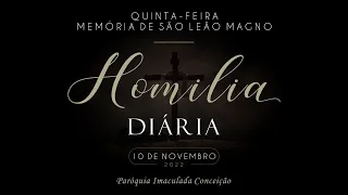 HOMILIA DIÁRIA | Memória de São Leão Magno [10/11/2022]