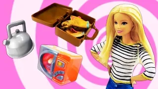 Сборник видео про куклы. Барби и Кен: приключения дома и на прогулке!