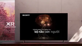 BRAVIA XR - X90J  TƯƠNG PHẢN 4K ĐẶC SẮC, TINH HOA TRÍ TUỆ NHÂN THỨC