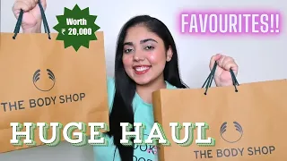 THE BODY SHOP Huge HAUL Worth ₹ 20,000 | Skincare, Bodycare, Fragrance & Haircare