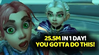 25 MILLION+ GOLD IN SALES IN 1 DAY | Dragonflight Goldmaking