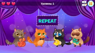 Котик Bubbu #18 – игровой мультик для детей, ухаживаем за котиком! My Virtual cat Bob Bubbu