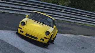 RUF CTR "Yellowbird" Onboard on the Nürburgring | 07:18.912 BTG (Assetto Corsa Online)