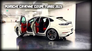 УНИКАЛЬНЫЙ СИЛУЭТ И ЭКСТРА ВОЗМОЖНОСТИ: Porsche Cayenne Coupe Turbo 2023 года. Интерьер и экстерьер