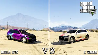 GTA 5 RACE I WAGEN VS REBLA GTS #shorts