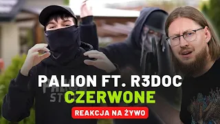 PALION ft. R3DOC "CZERWONE" | REAKCJA NA ŻYWO 🔴