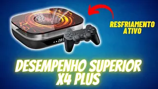 NOVO Super Console X4 Plus + DE 100.000 Games UNBOXING e TESTES