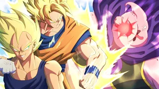 Goku And Vegeta VS The Majin Buu Saga