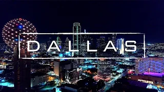 Dallas By Night | 4K Drone Footage