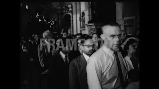 Pius XII, Funeral Procession, Italy, 1958