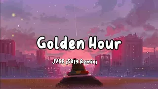 Golden Hour - JVKE (SB19 Remix) Lyrics Video