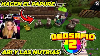 ARI EN EL DEDSAFIO 2 CONOCE A LAS NUTRIAS LE HACEN PAPURE MOMENTOS MUY RANDOMS CON VICKY Y NUVIA