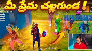Enemies are my new friends - Best Teamup Match Ever - Free Fire Telugu - MBG ARMY