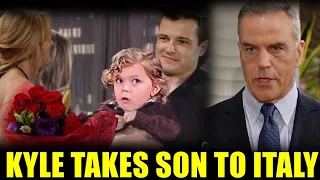 Young and the Restless Spoilers News Update  Kyle Takes Son to Italy, Builds Family with Summer