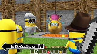 HOW THE MINIONS SAVED the MOTHER MINION from MINION.EXE in Minecraft - Gameplay Movie traps